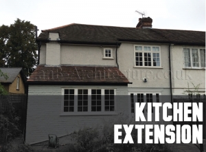 Planning Drawings for Kitchen Extensions Detail